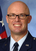 Photo of Lt Col Nathan T. Kellett, FACHE